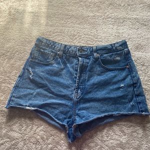Size 12 High Rise Cutoff Shorts